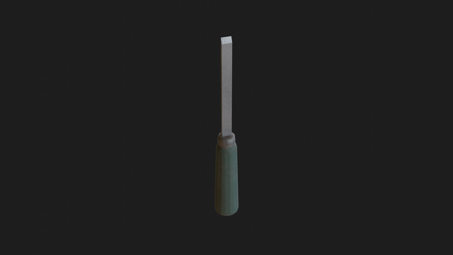 Old tools Low-poly 3D model_5