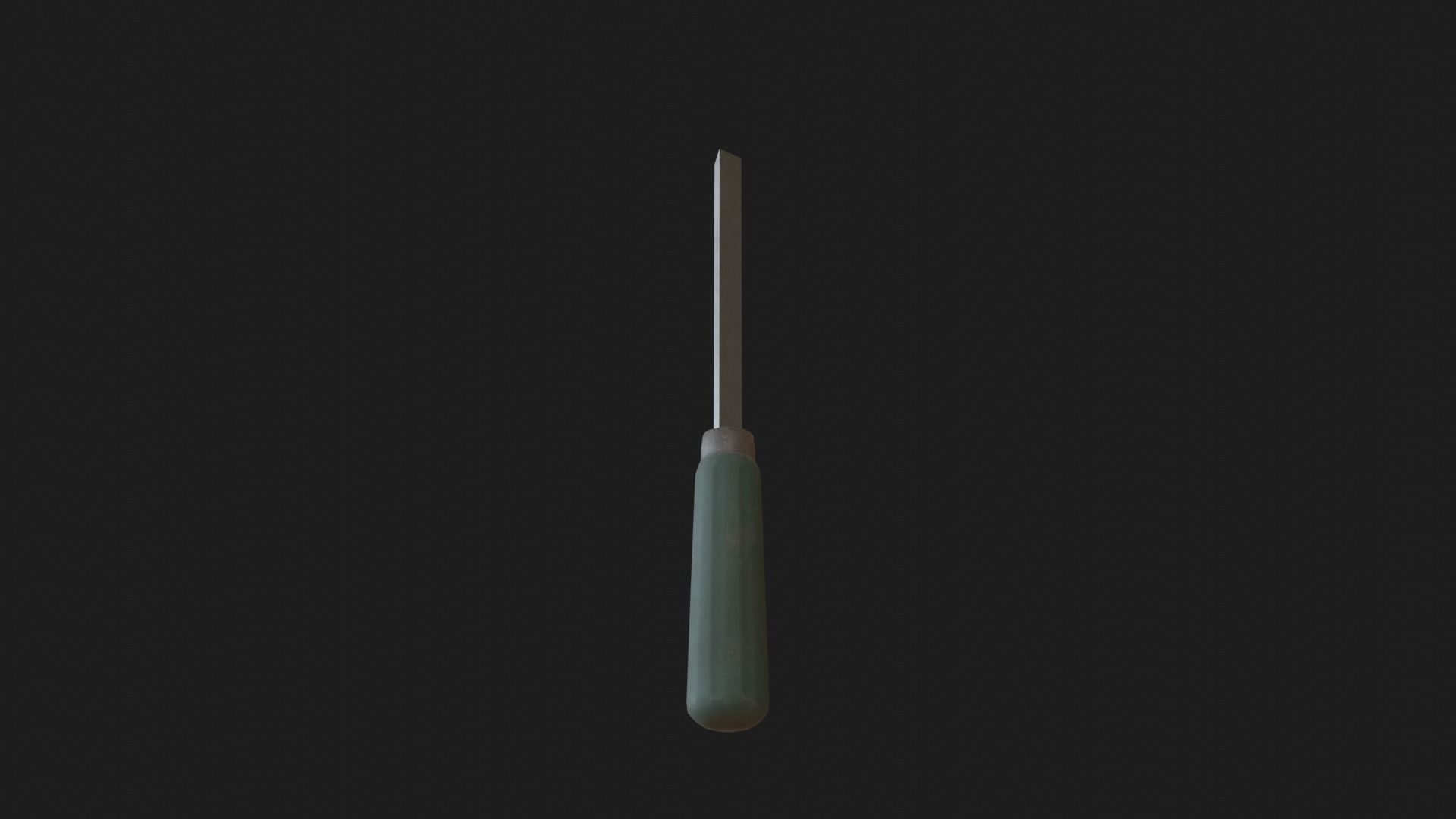 Old tools Low-poly 3D model_6