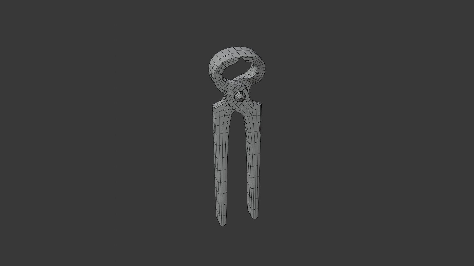 Old tools Low-poly 3D model_16