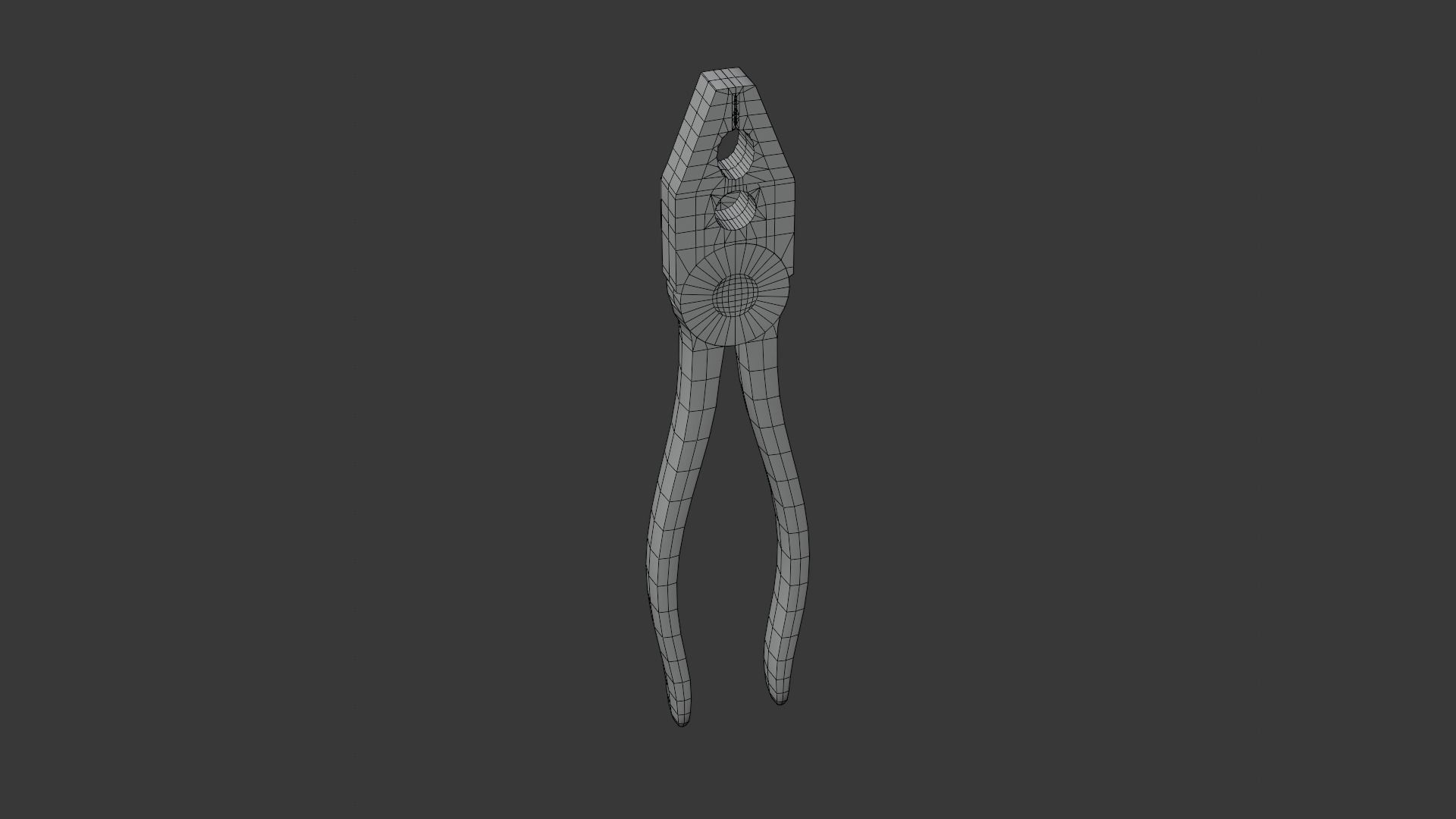 Old tools Low-poly 3D model_19