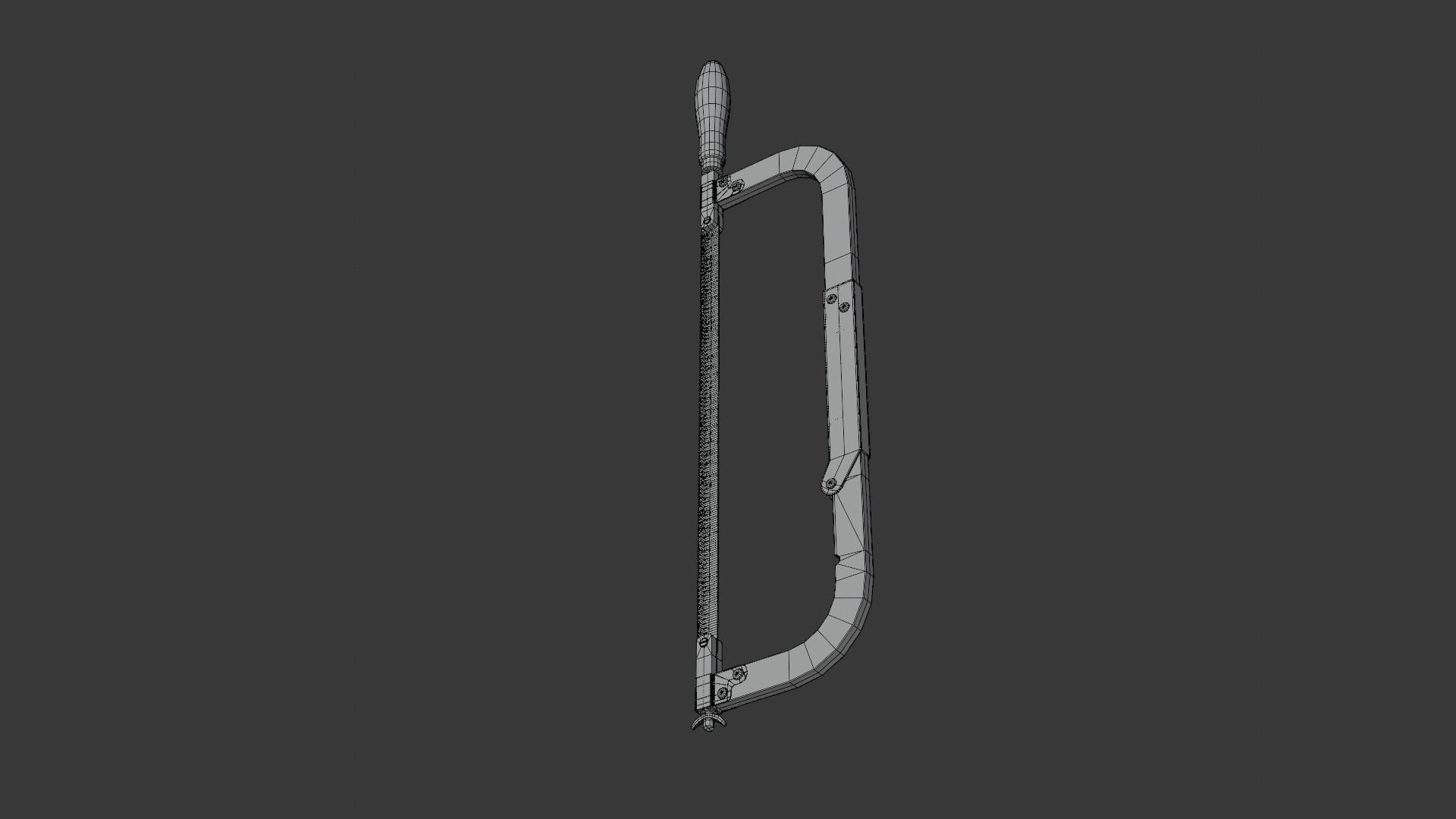 Old tools Low-poly 3D model_28