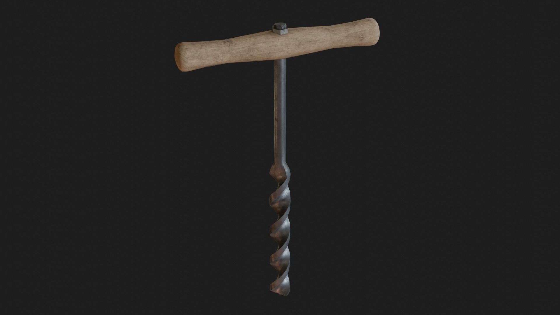 Old tools Low-poly 3D model_2