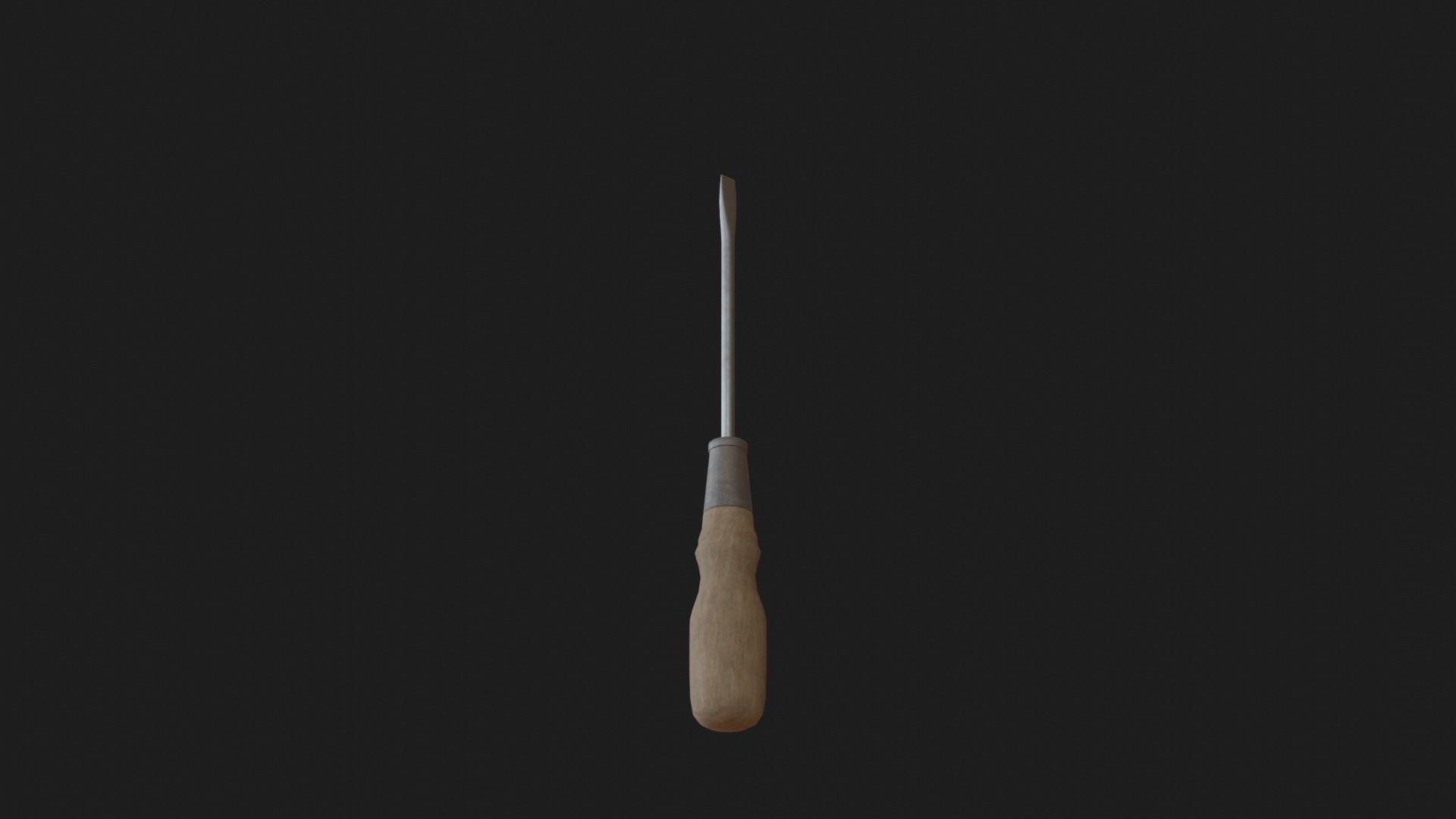 Old tools Low-poly 3D model_24