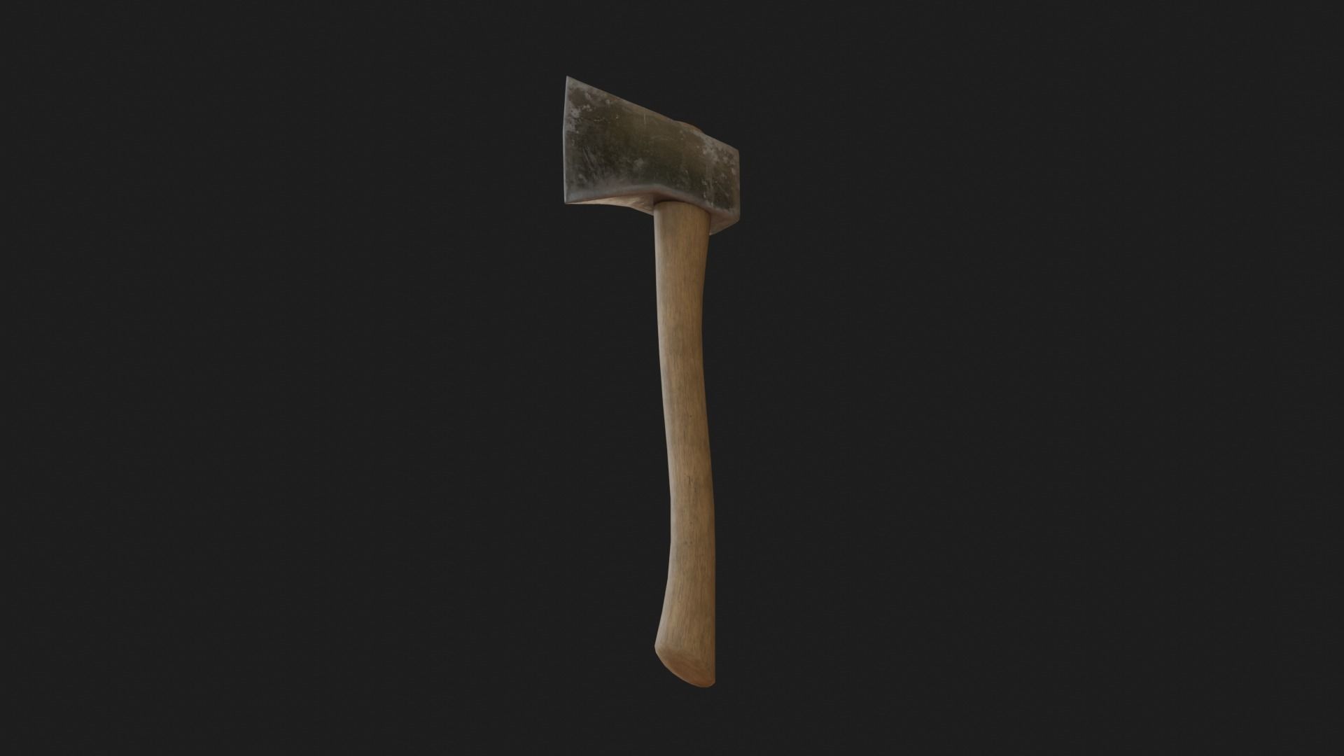 Old tools Low-poly 3D model_21