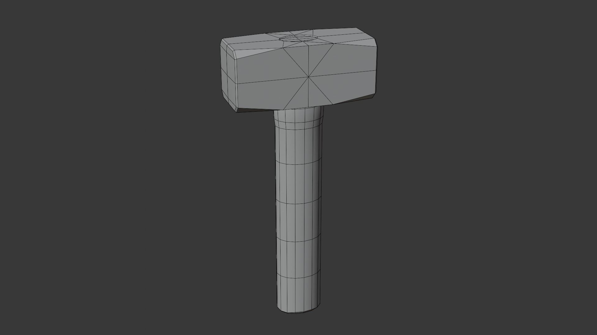 Old tools Low-poly 3D model_10
