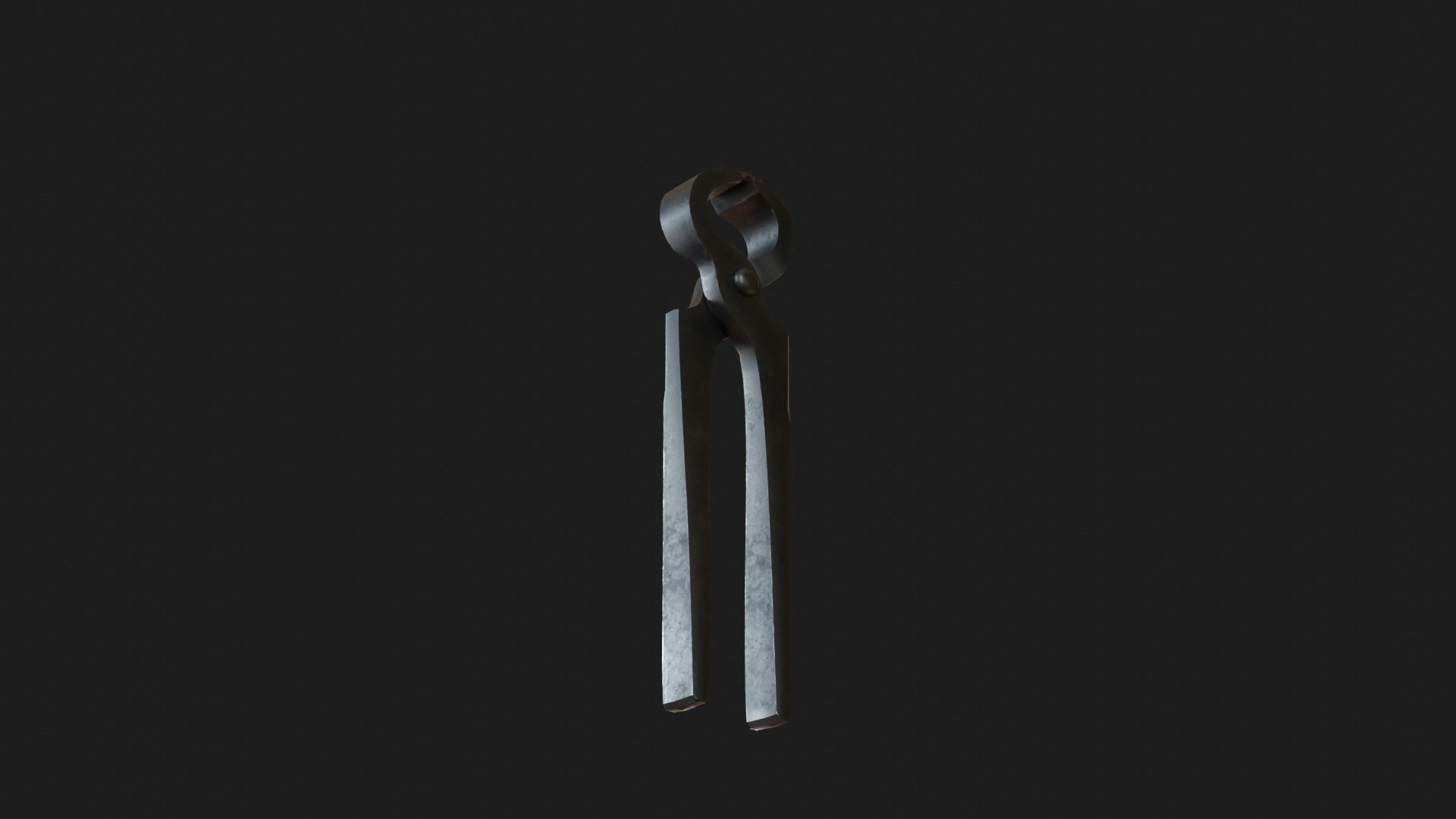 Old tools Low-poly 3D model_15