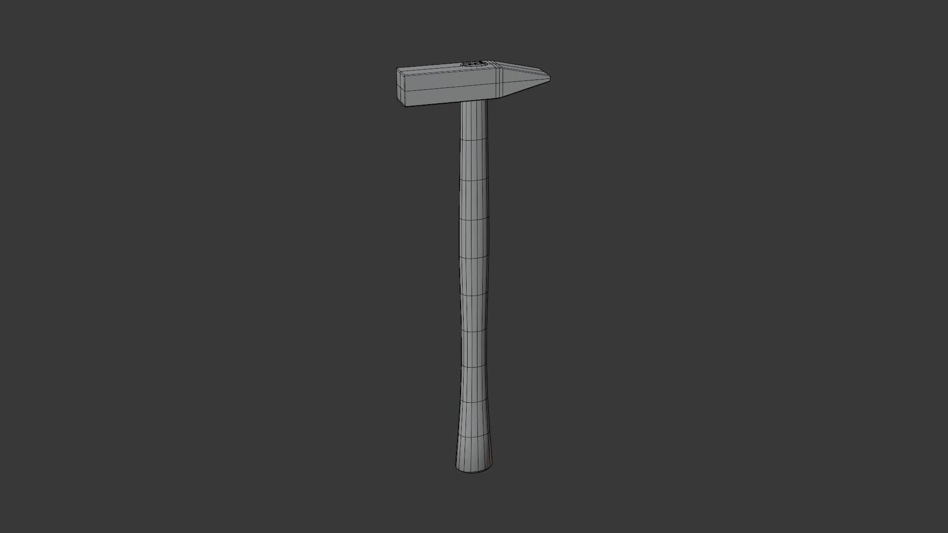 Old tools Low-poly 3D model_13