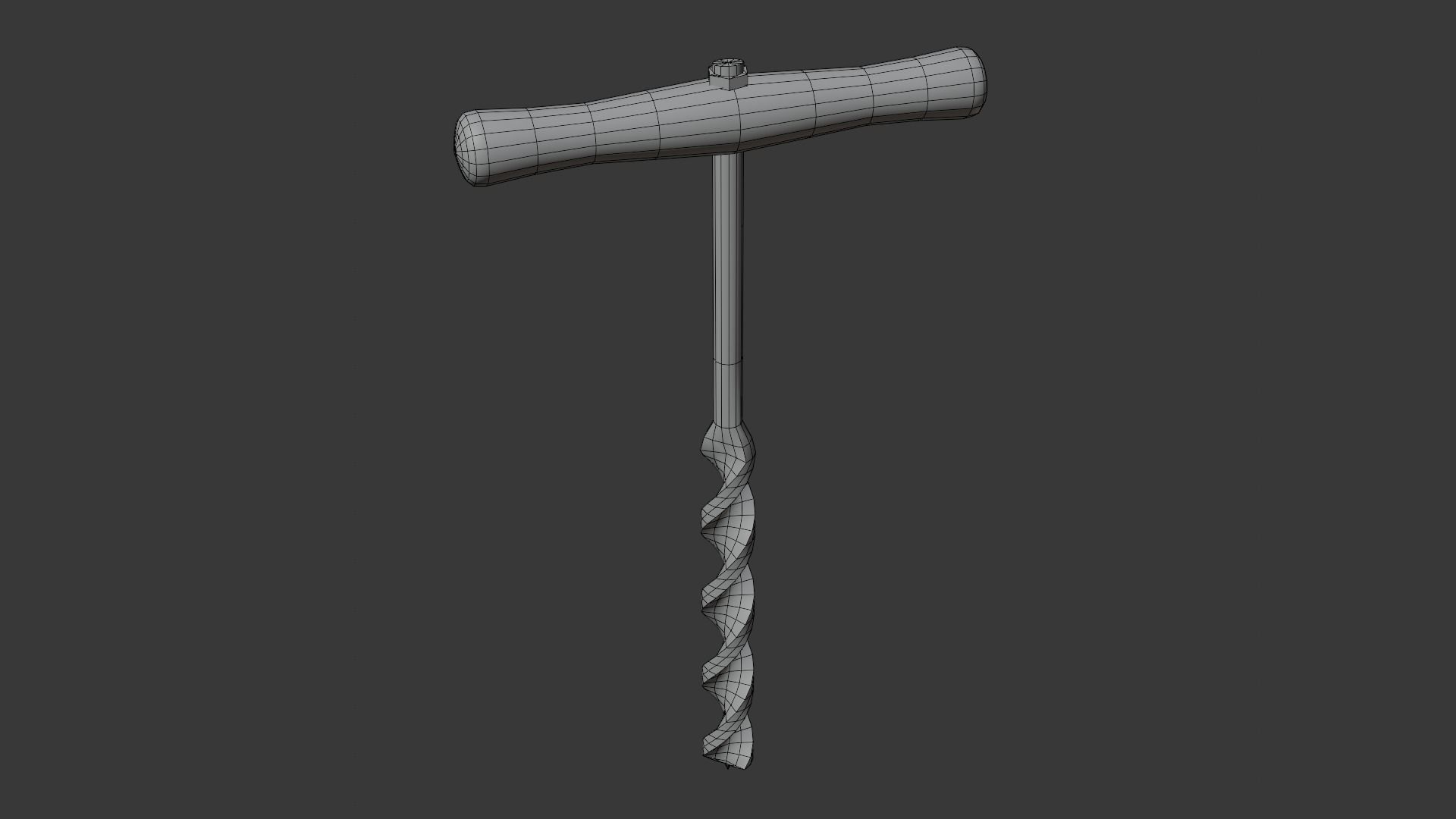 Old tools Low-poly 3D model_4
