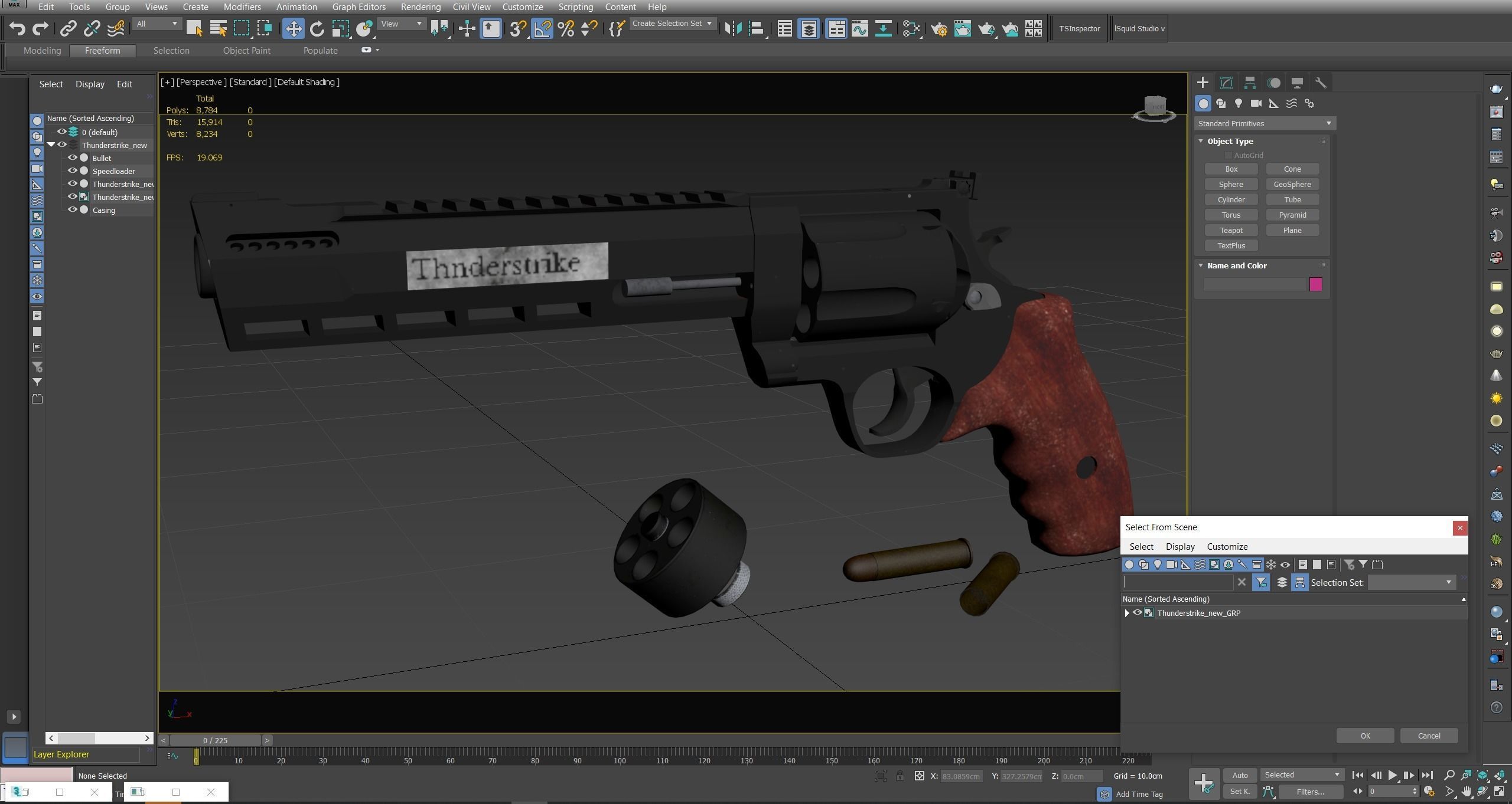 Thunderstrike New Wood Low-poly 3D model_9