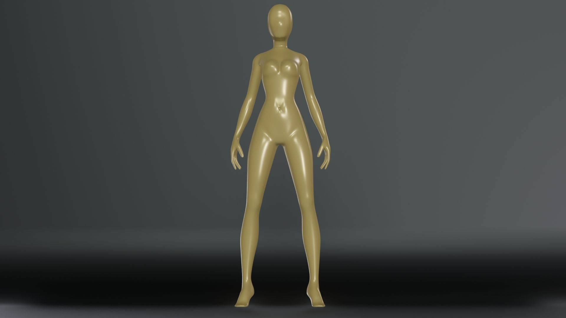 Female Body Base Model - Free free VR / AR / low-poly 3D model | CGTrader