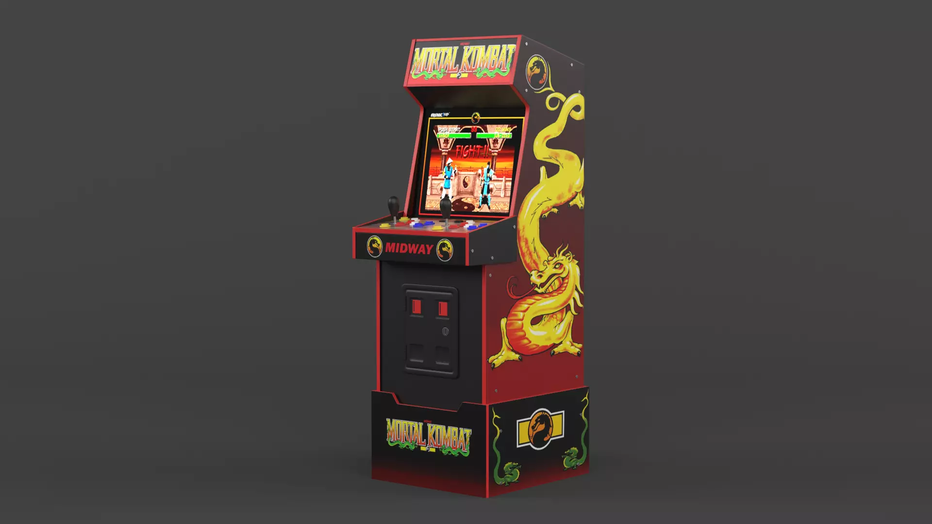 Arcade Machine 3D model_0