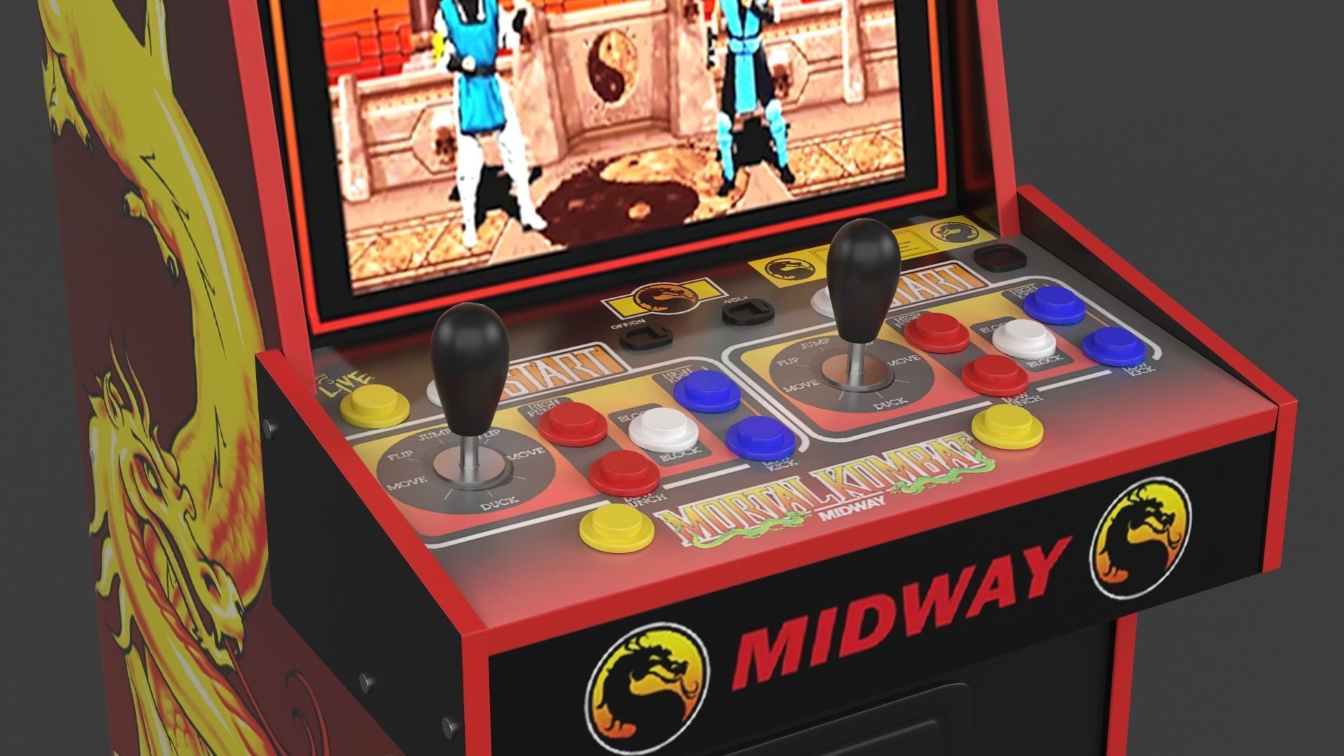 Arcade Machine 3D model_4