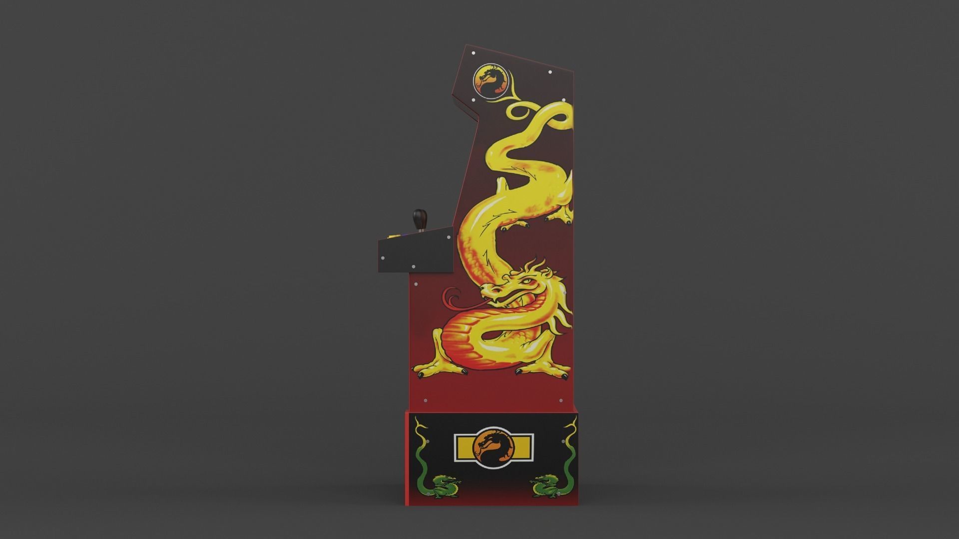 Arcade Machine 3D model_2