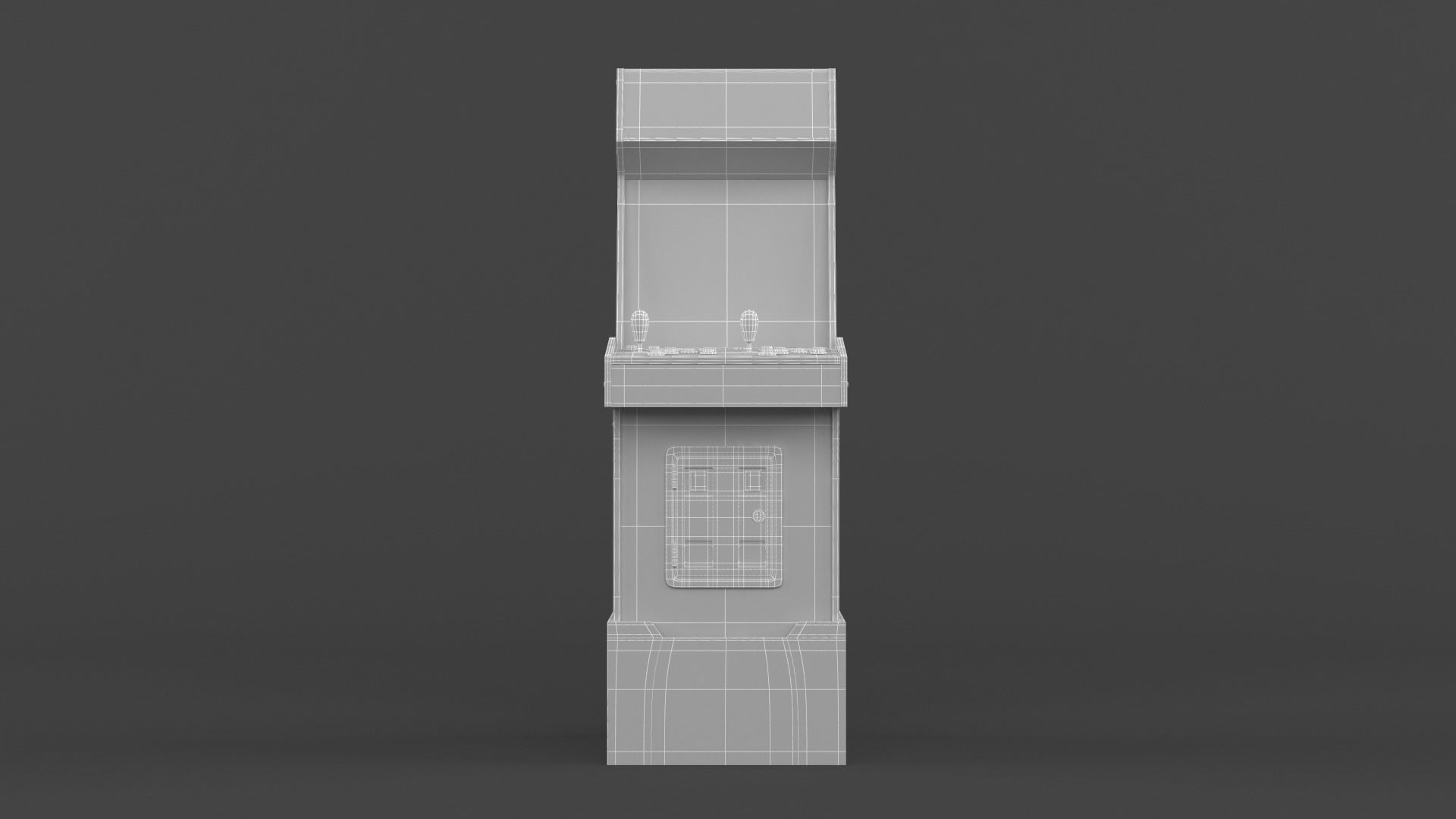 Arcade Machine 3D model_7