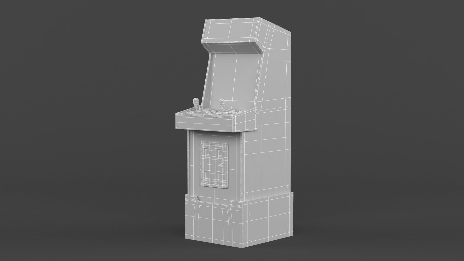 Arcade Machine 3D model_6