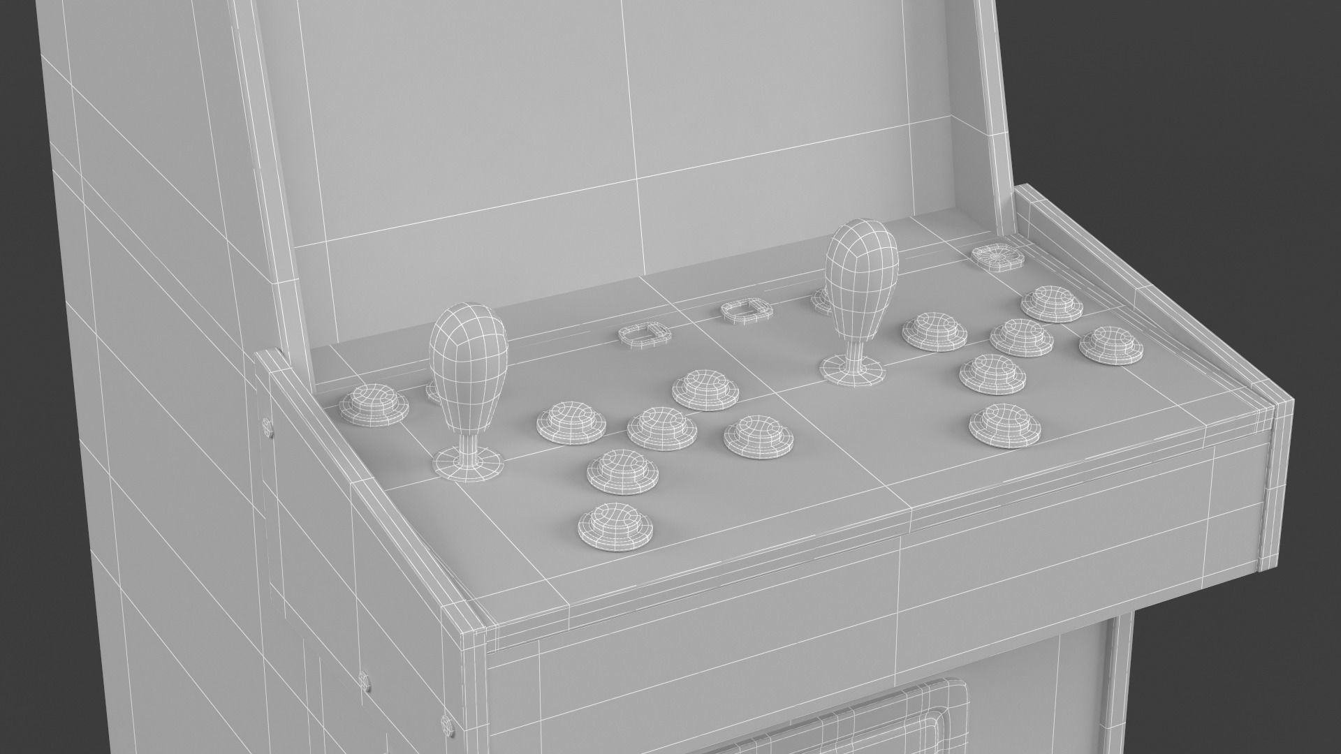 Arcade Machine 3D model_10