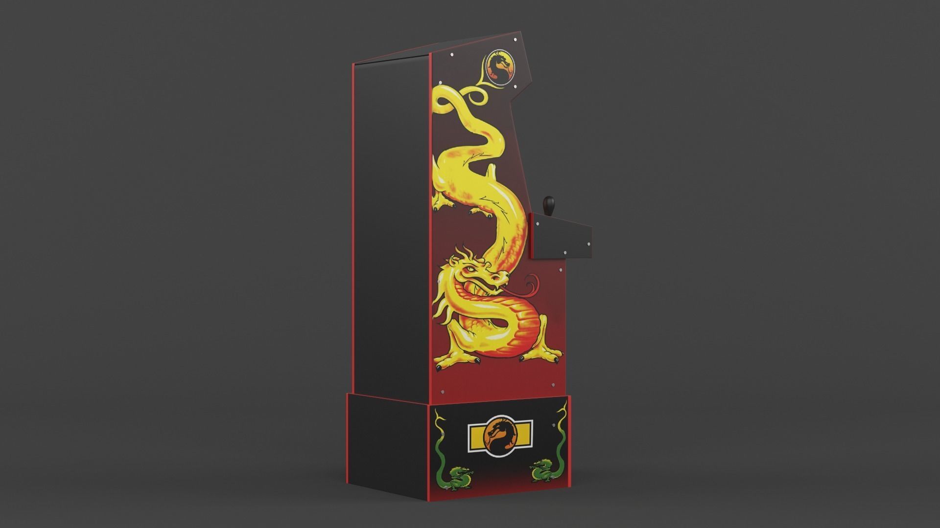 Arcade Machine 3D model_3