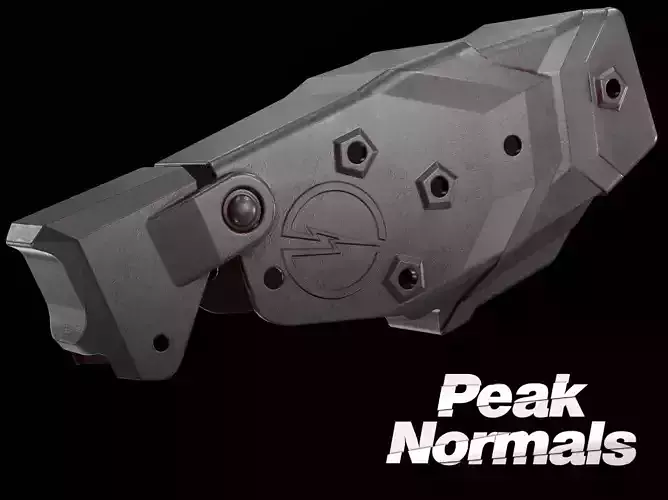 Blade Tech Taser X26P Holster Low-poly 3D model