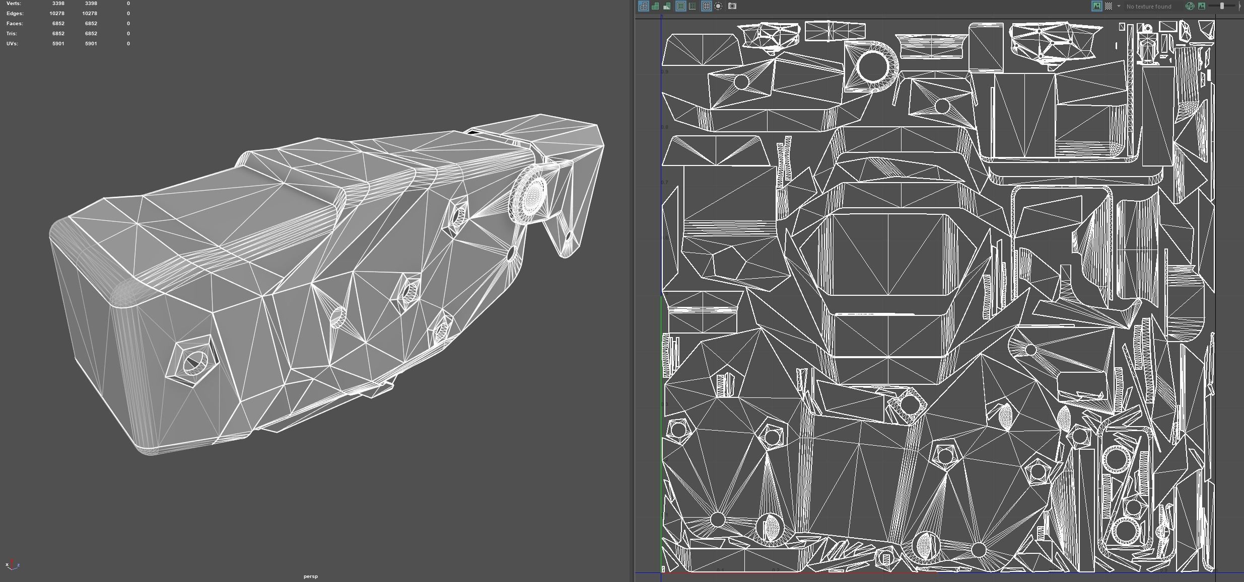 Blade Tech Taser X26P Holster Low-poly 3D model_11