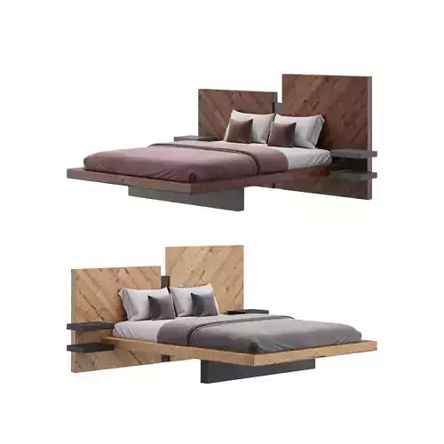 Nazare bed 2 3D model