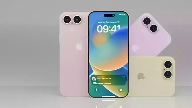iPhone 17 Concept  Free 3D model