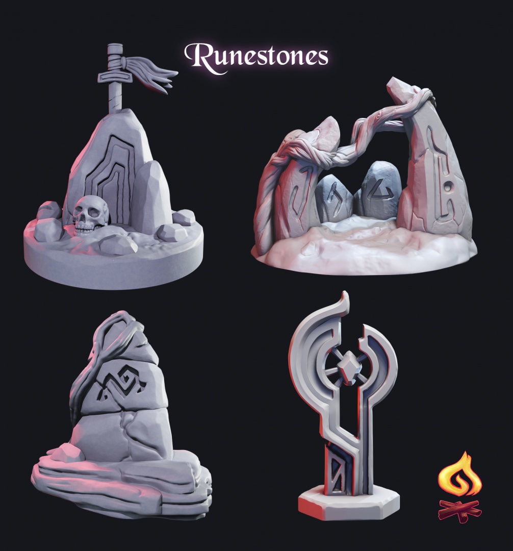 Portals of Atarien Full Set 3D print model_9