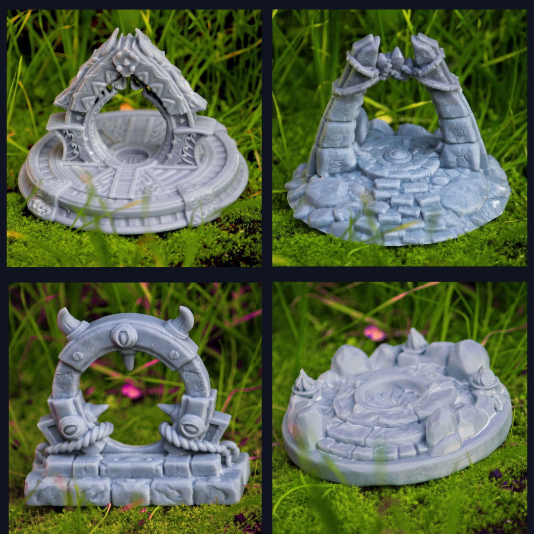 Portals of Atarien Full Set 3D print model_13