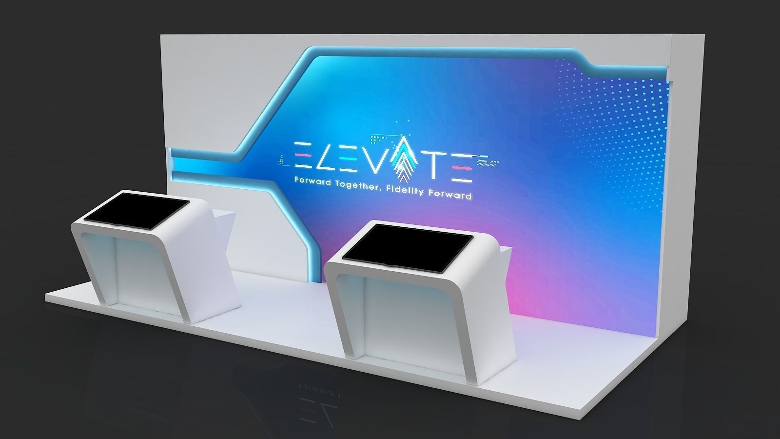 Event Stall 3D model_1
