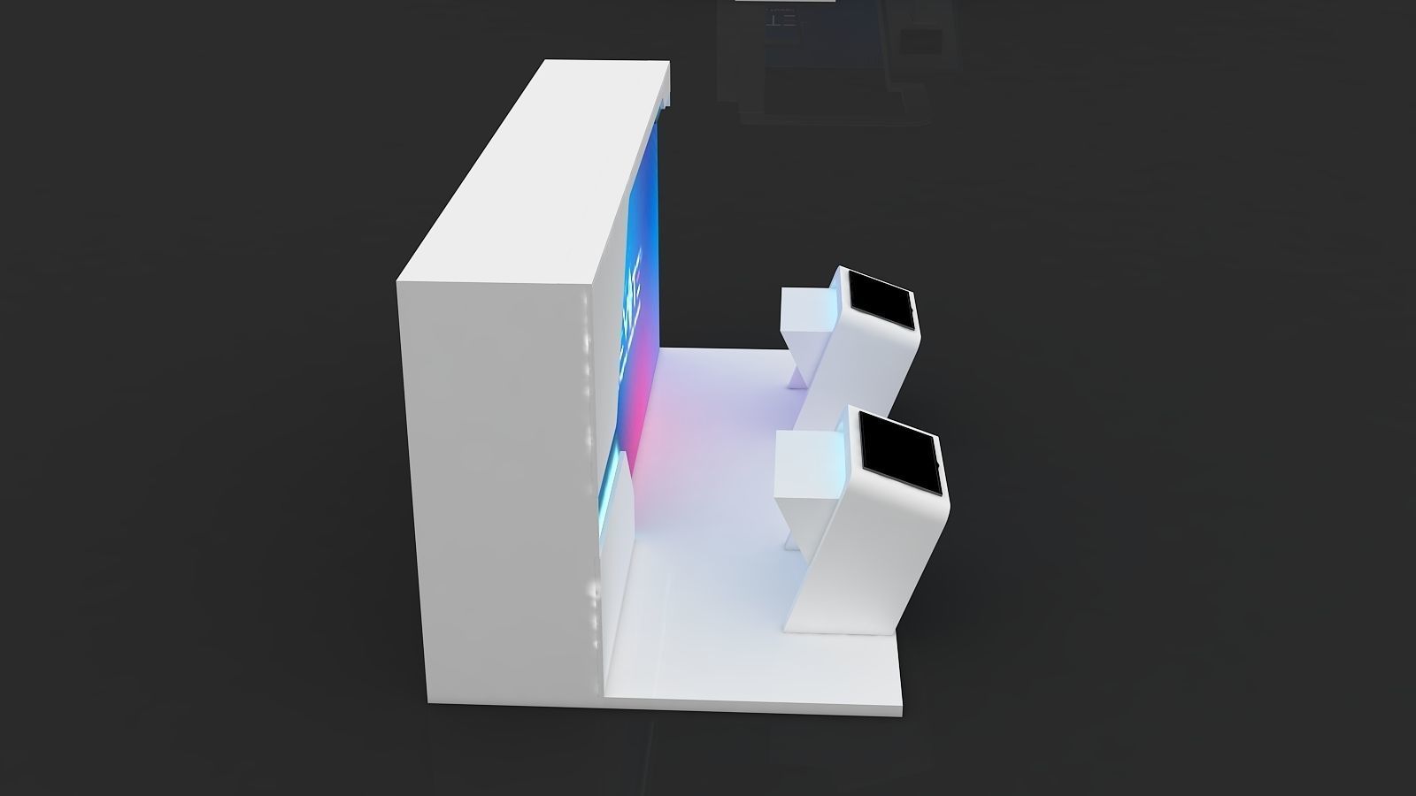Event Stall 3D model_5