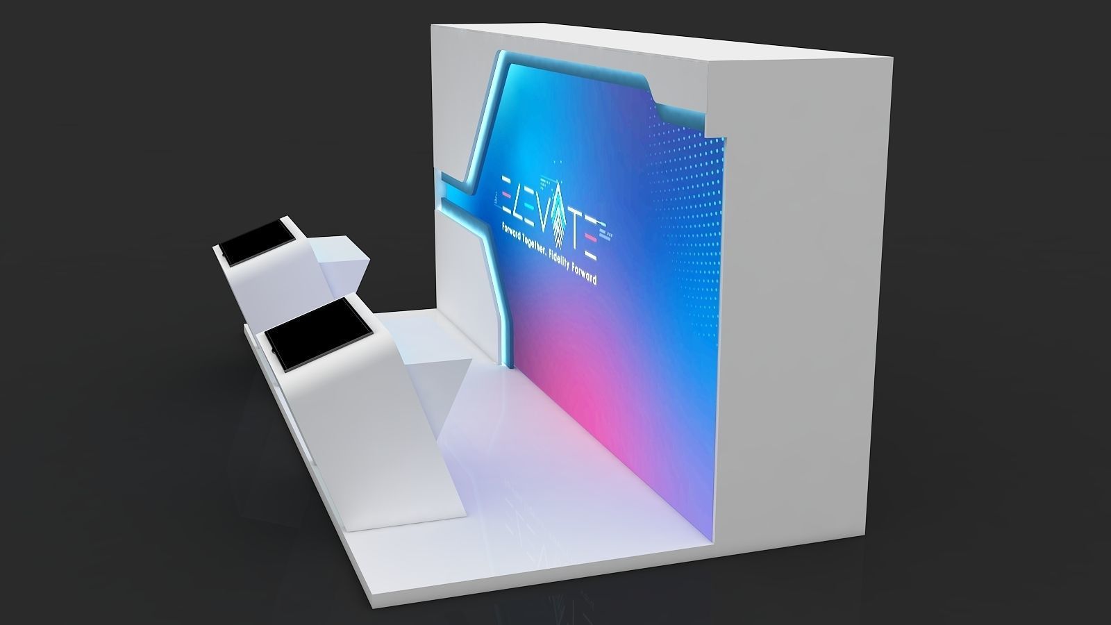 Event Stall 3D model_4