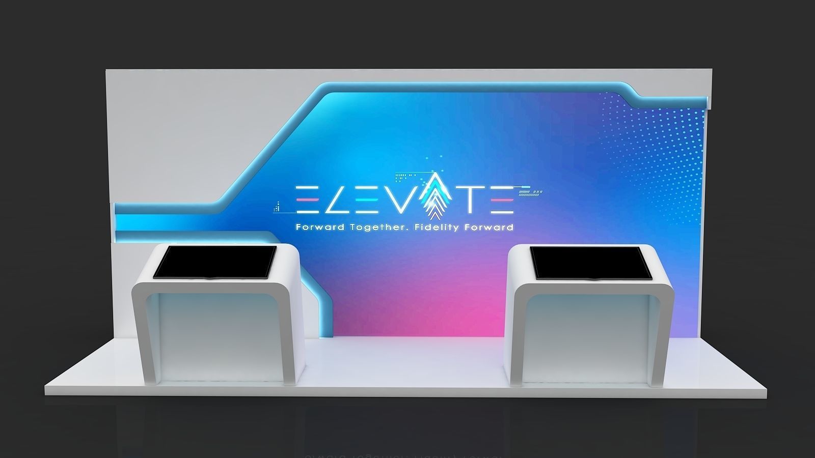 Event Stall 3D model_3