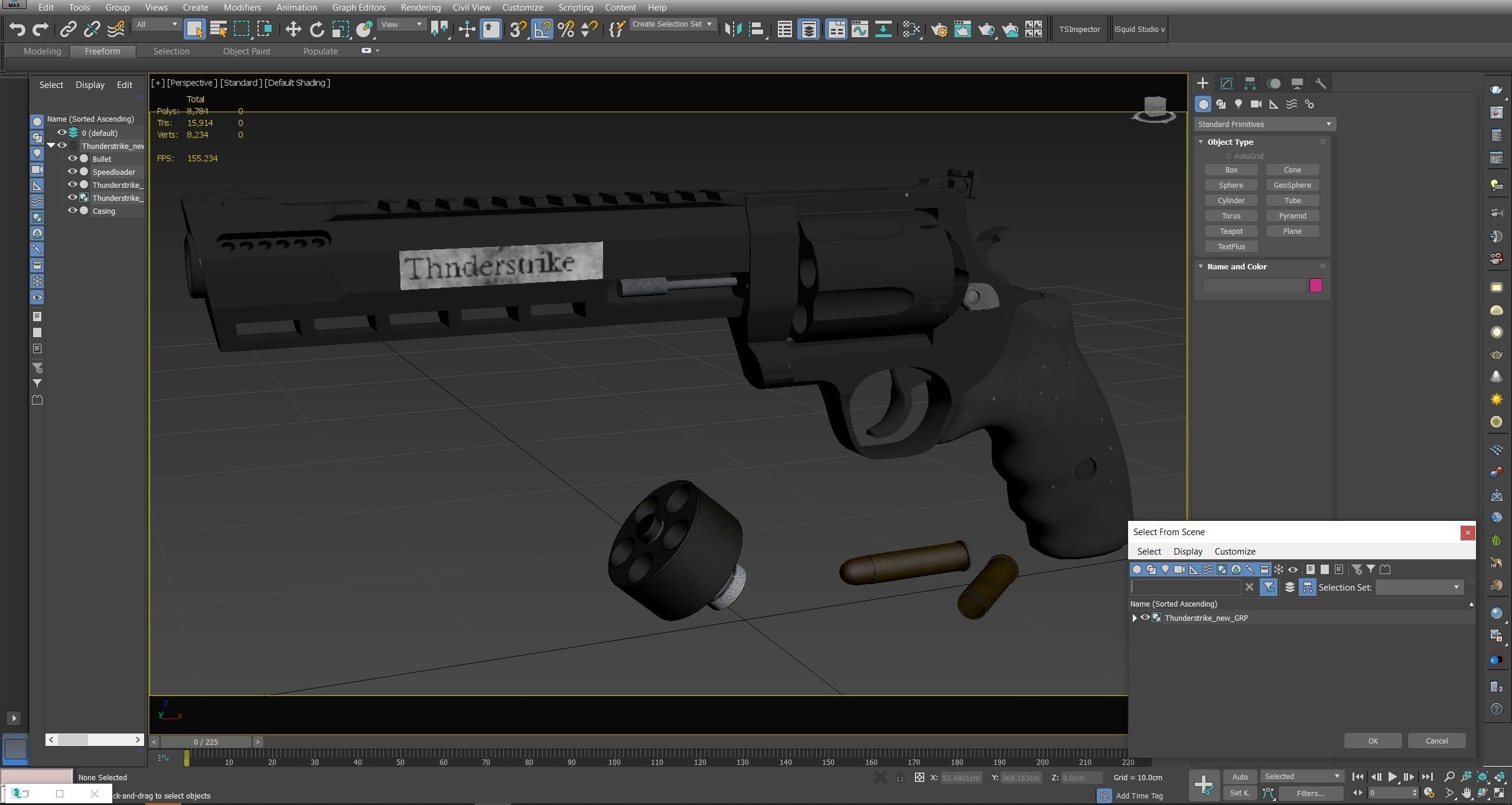 Thunderstrike New Low-poly 3D model_9
