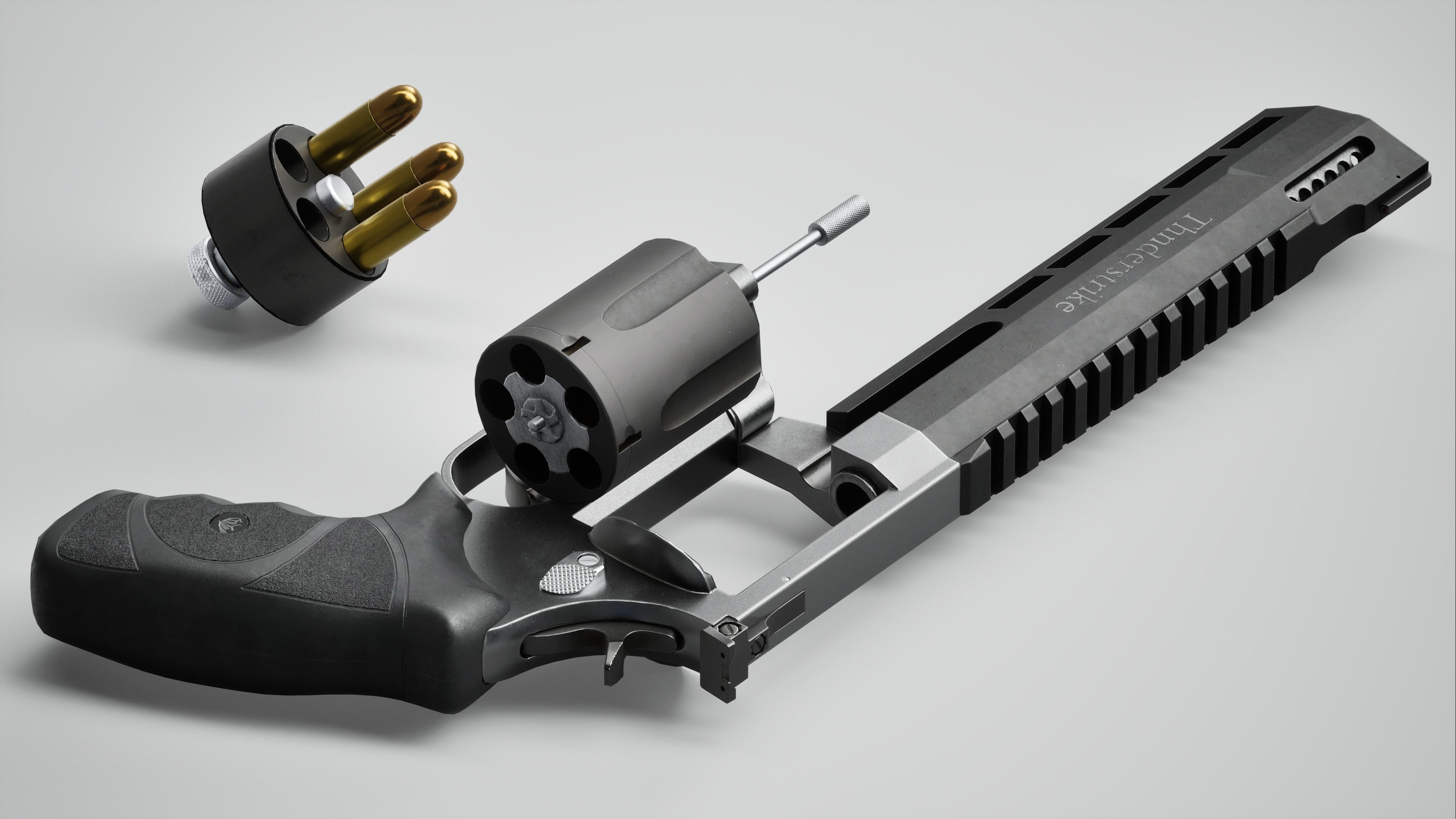 Thunderstrike New Low-poly 3D model_1