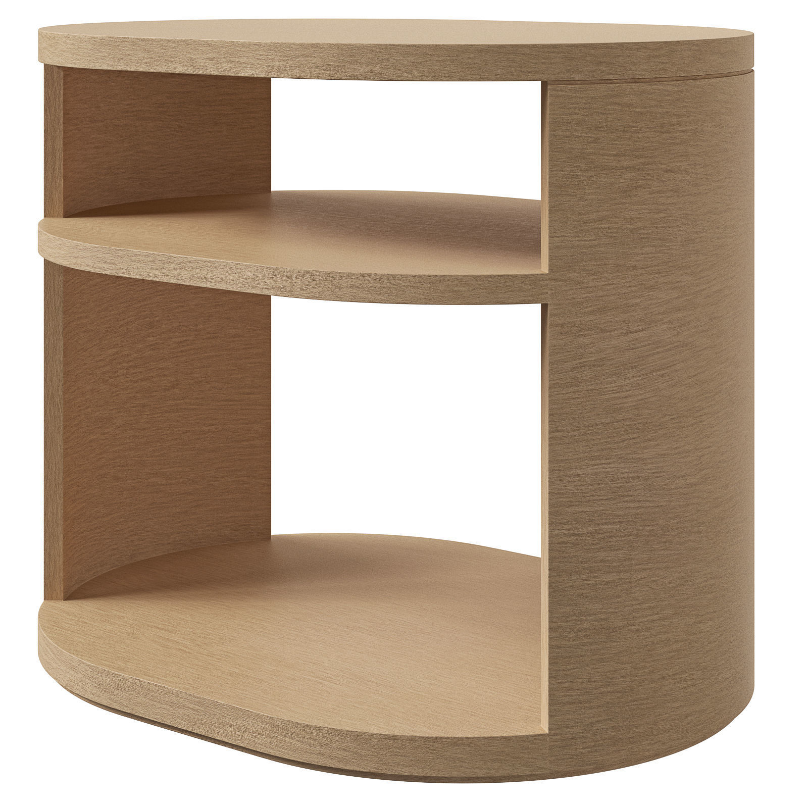 Restoration Hardware side table Corta 3D model_6