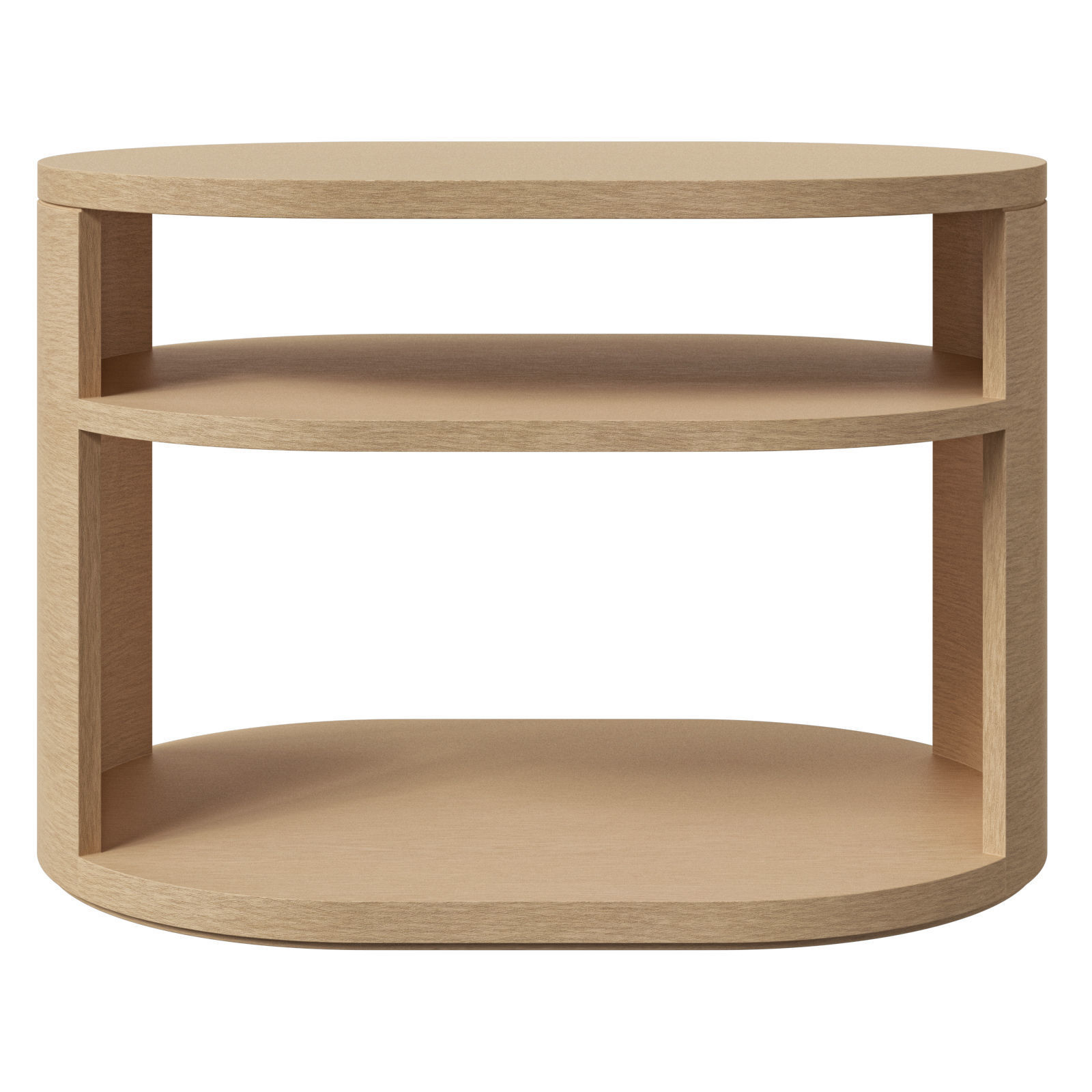 Restoration Hardware side table Corta 3D model_3