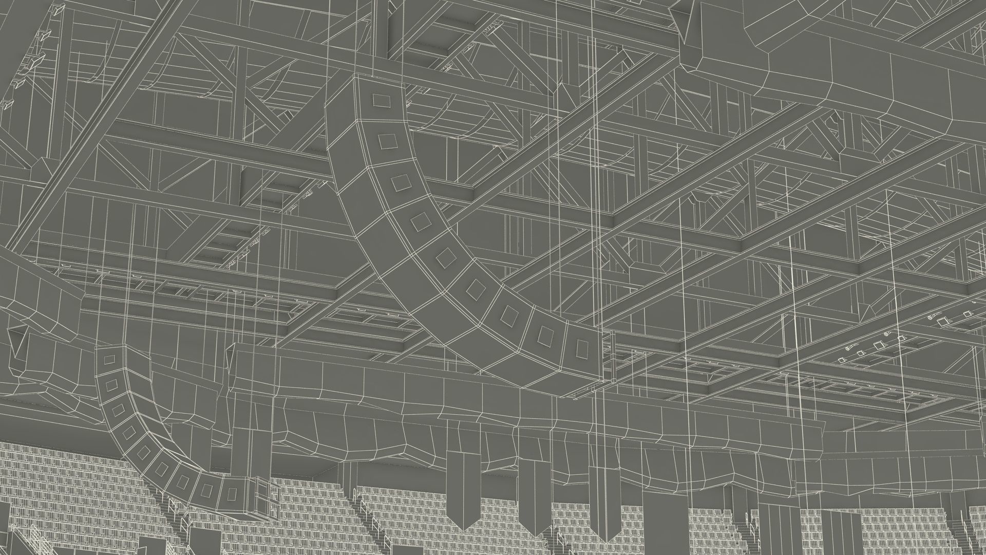 Interior FLA Live Arena 3D model_49