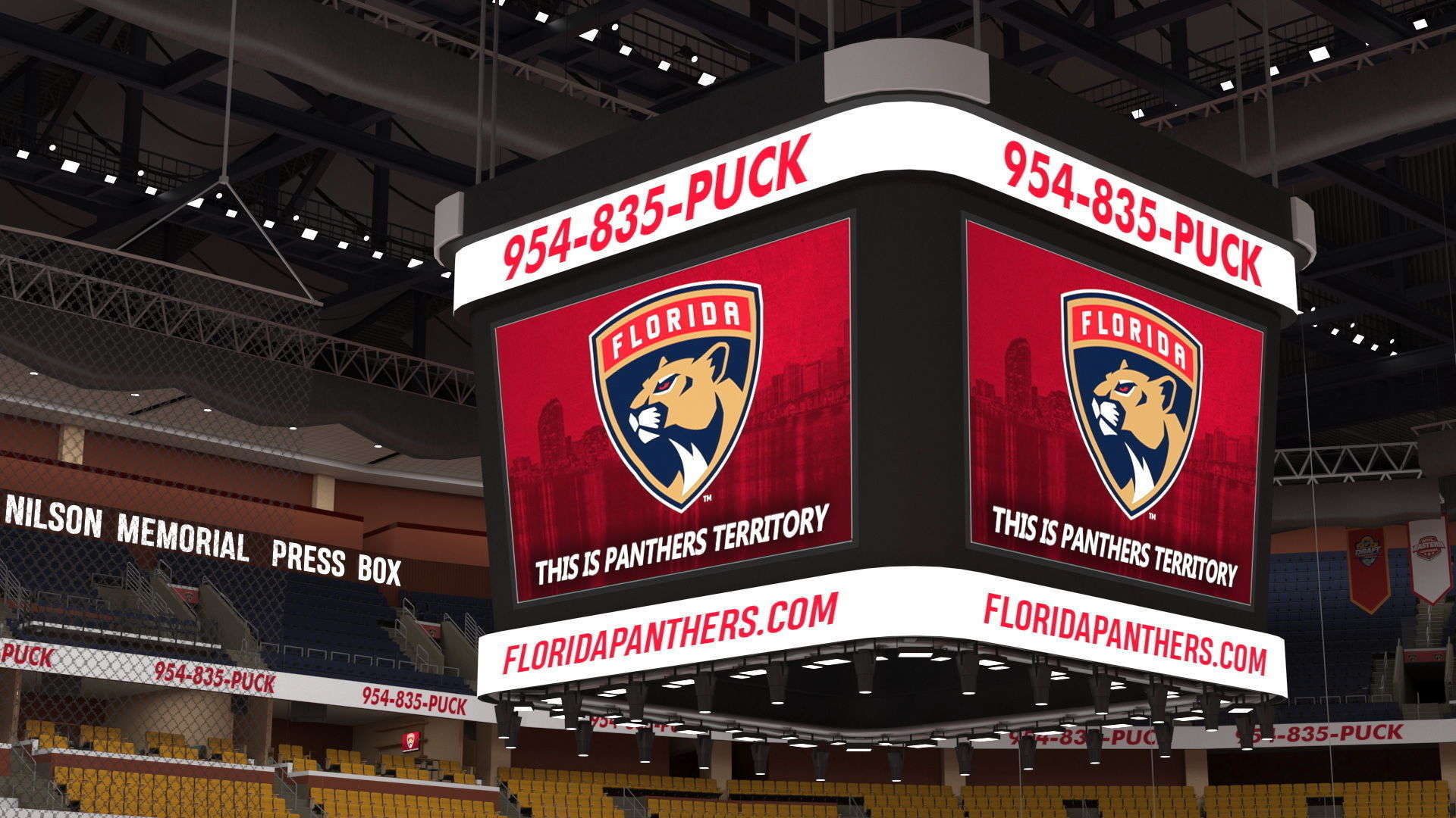 Interior FLA Live Arena 3D model_4