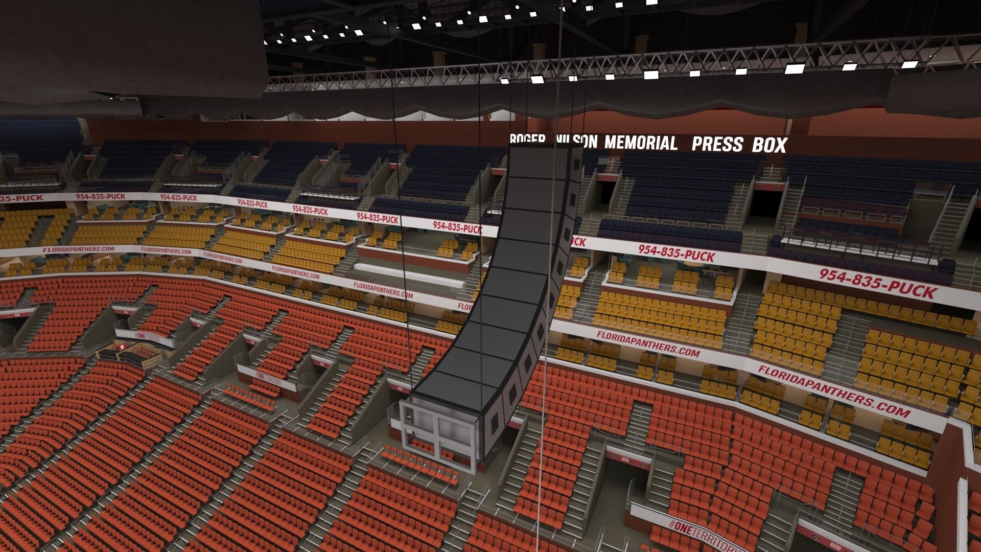 Interior FLA Live Arena 3D model_61