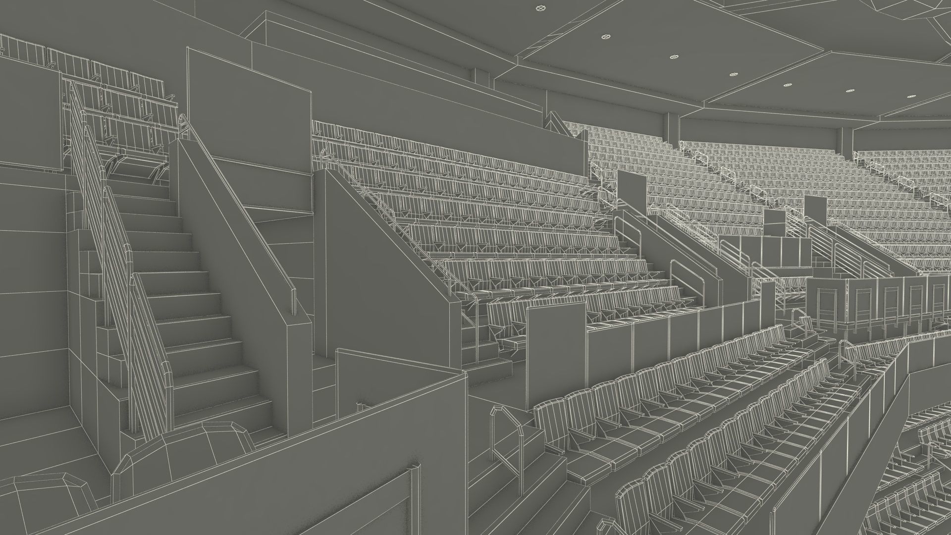 Interior FLA Live Arena 3D model_44