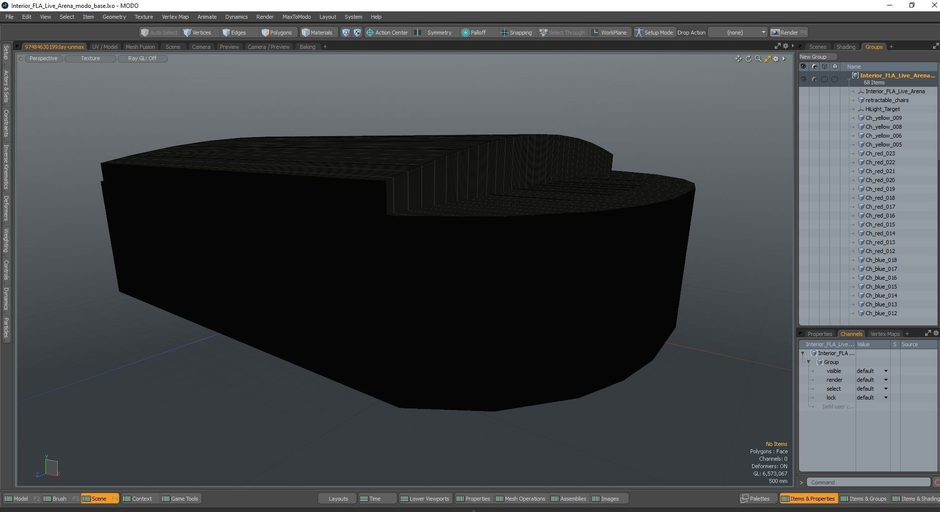 Interior FLA Live Arena 3D model_33