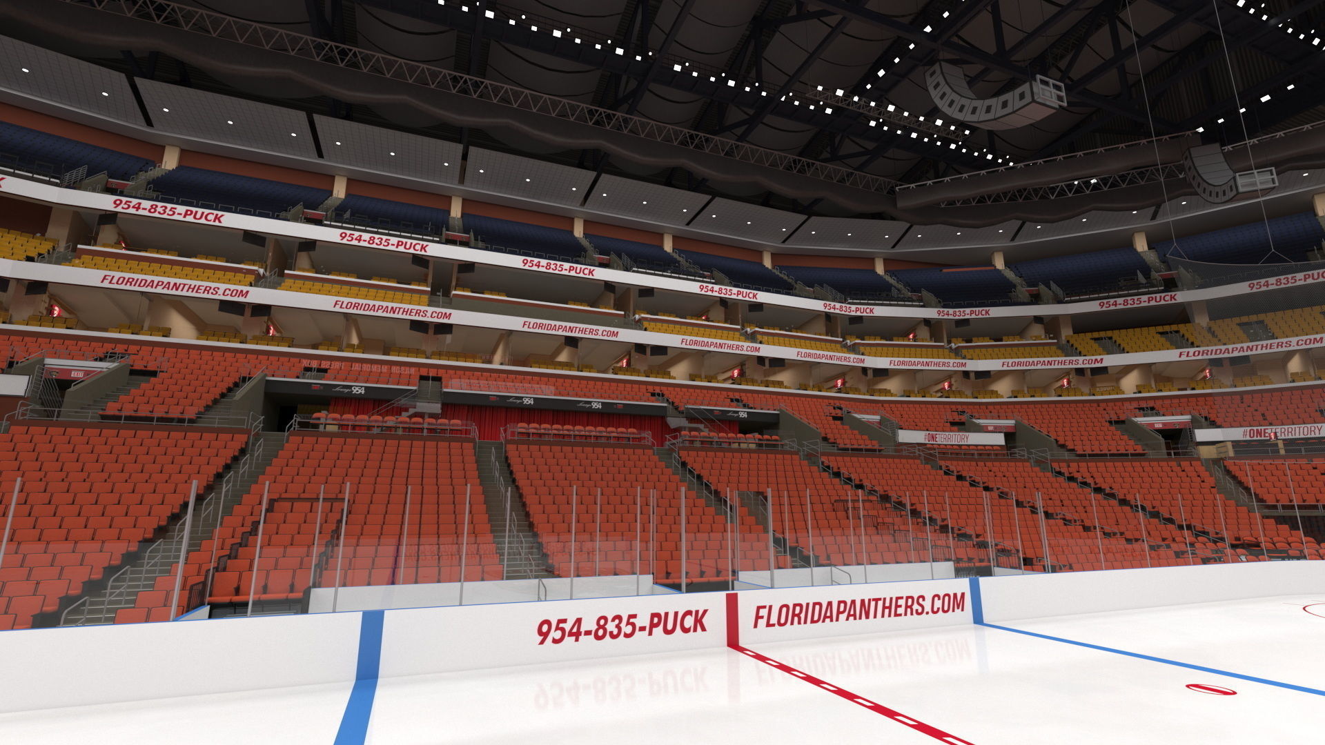 Interior FLA Live Arena 3D model_14