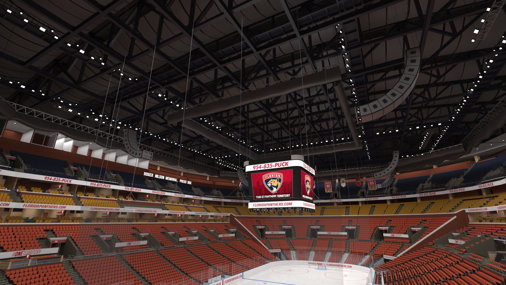 Interior FLA Live Arena 3D model_3