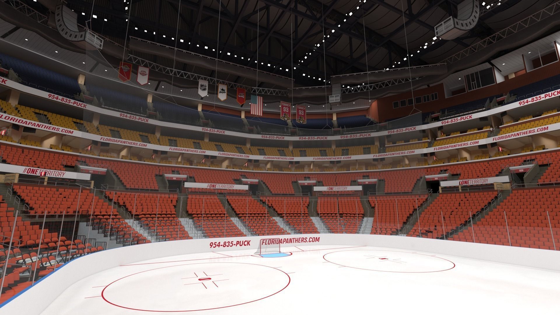 Interior FLA Live Arena 3D model_63