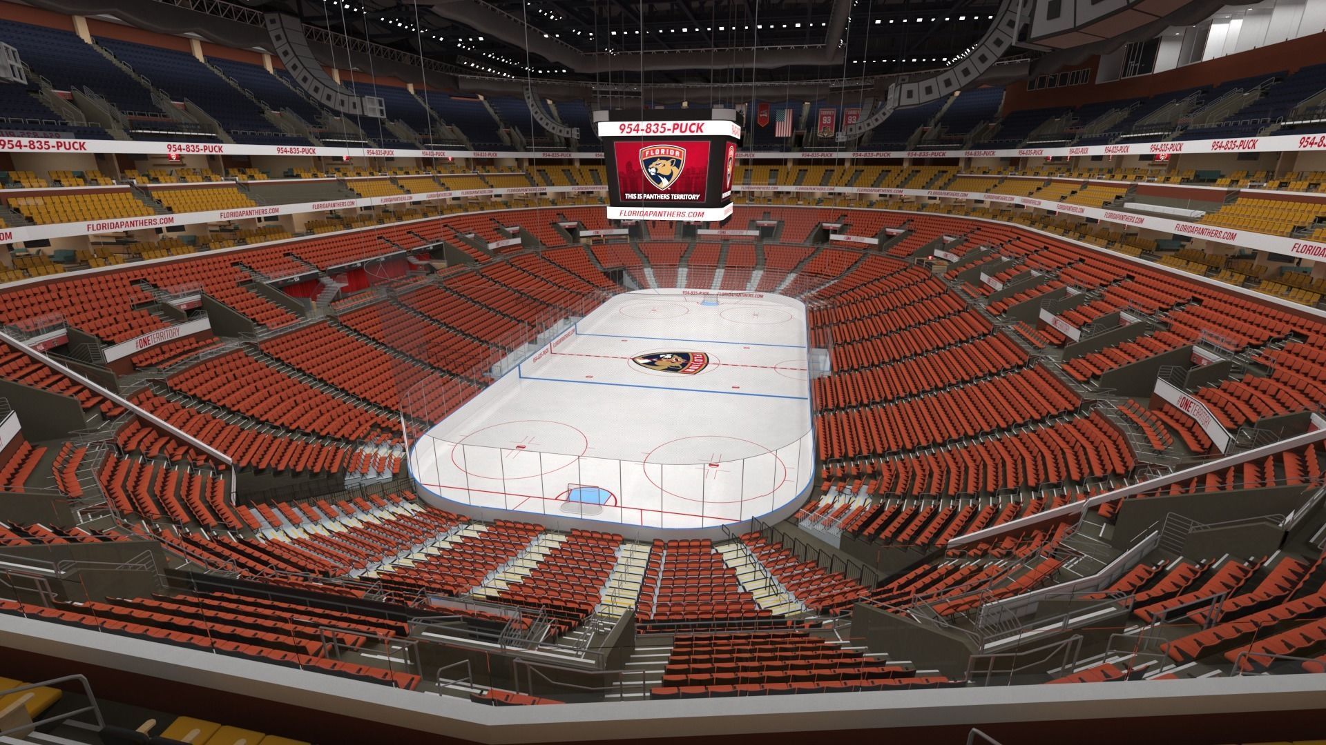 Interior FLA Live Arena 3D model_50