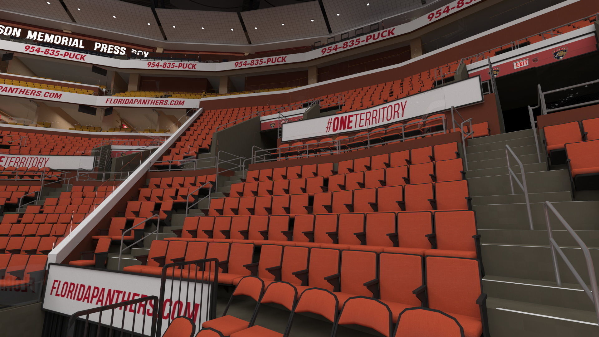 Interior FLA Live Arena 3D model_17