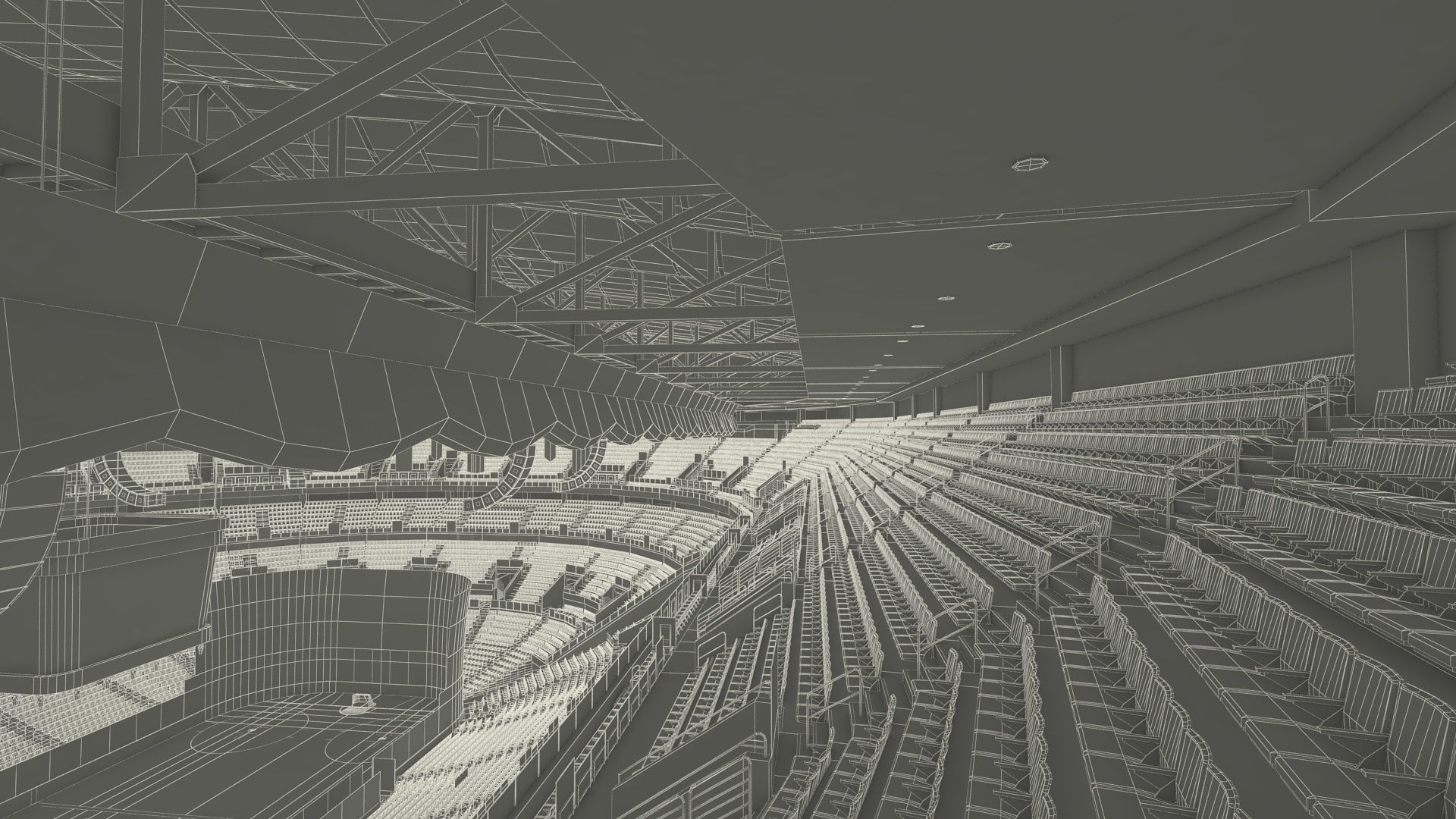 Interior FLA Live Arena 3D model_39