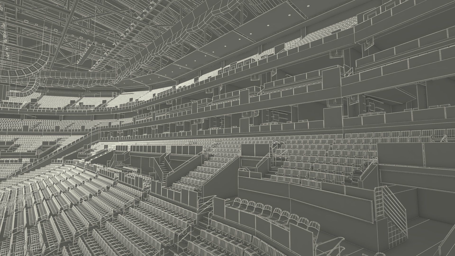 Interior FLA Live Arena 3D model_37