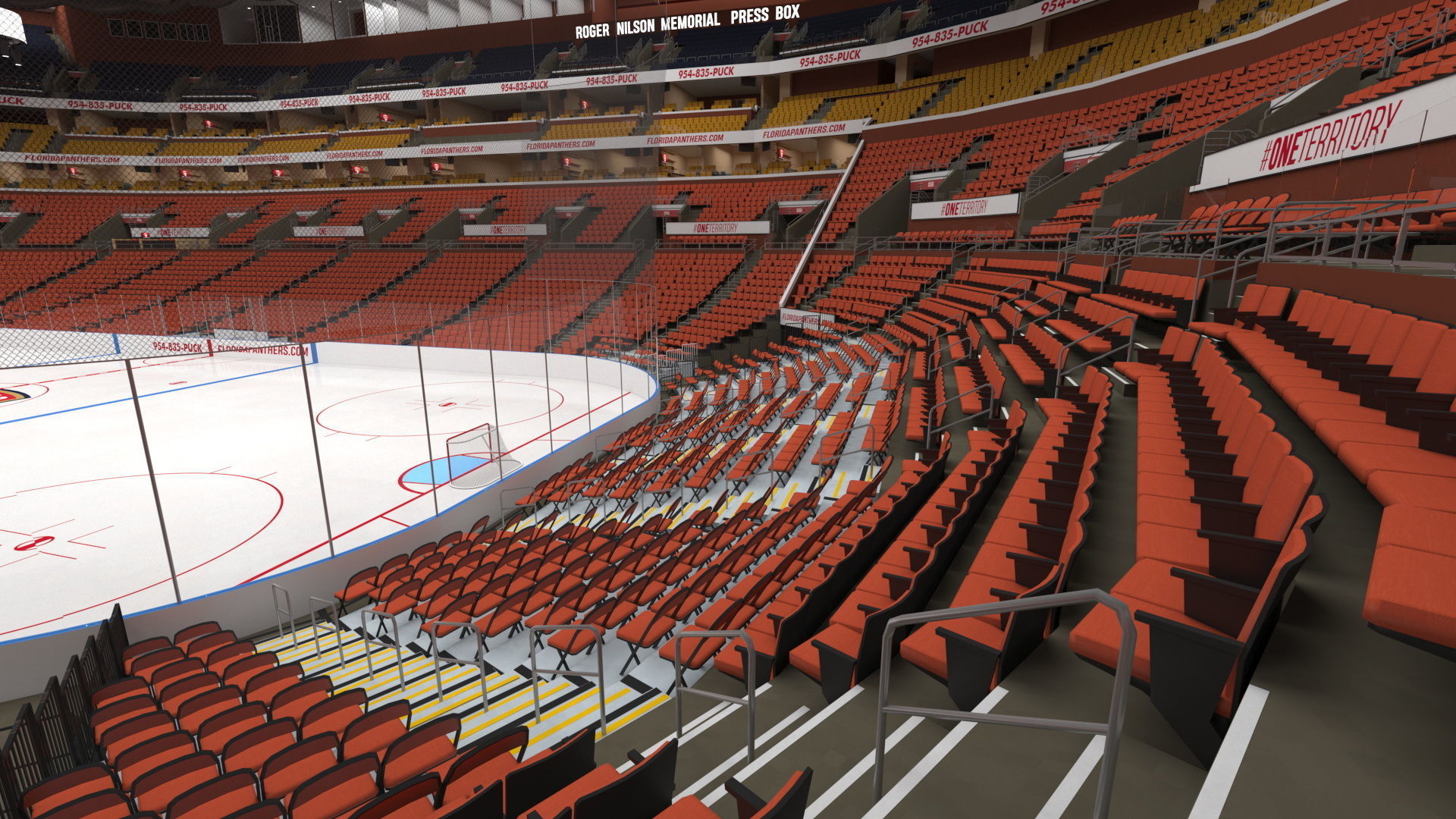 Interior FLA Live Arena 3D model_12