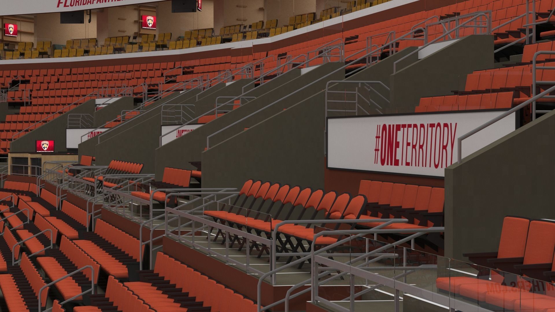 Interior FLA Live Arena 3D model_70