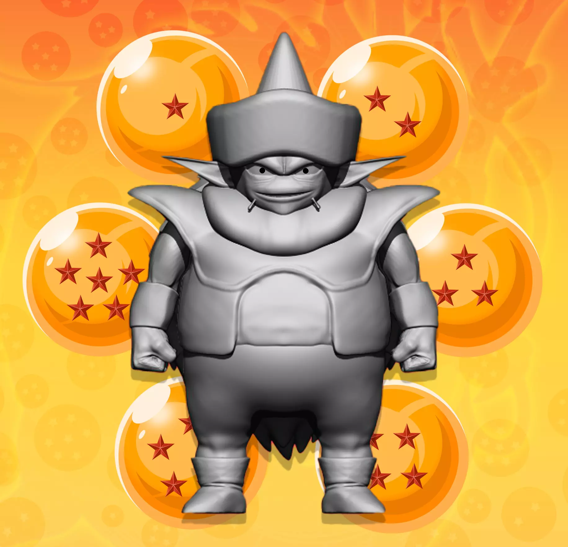 SALT - DRAGON BALL - 3D PRINT 3D print model_0